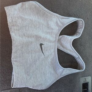 Gray Nike Sports Bra